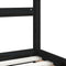 vidaXL - Kinderbedframe - 90x190 - cm - massief - grenenhout - zwart