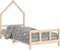 vidaXL - Kinderbedframe - 90x200 - cm - massief - grenenhout