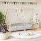 vidaXL - Kinderbedframe - 90x200 - cm - massief - grenenhout