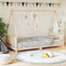 vidaXL - Kinderbedframe - 90x200 - cm - massief - grenenhout