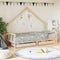vidaXL - Kinderbedframe - 90x200 - cm - massief - grenenhout