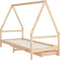 vidaXL - Kinderbedframe - 90x200 - cm - massief - grenenhout