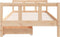 vidaXL - Kinderbedframe - 90x200 - cm - massief - grenenhout