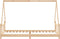 vidaXL - Kinderbedframe - 90x200 - cm - massief - grenenhout