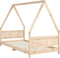 vidaXL - Kinderbedframe - 90x200 - cm - massief - grenenhout