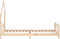 vidaXL - Kinderbedframe - 90x200 - cm - massief - grenenhout