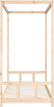 vidaXL - Kinderbedframe - 90x200 - cm - massief - grenenhout