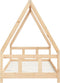 vidaXL - Kinderbedframe - 90x200 - cm - massief - grenenhout