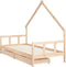 vidaXL - Kinderbedframe - 90x200 - cm - massief - grenenhout