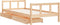 vidaXL - Kinderbedframe - 90x200 - cm - massief - grenenhout