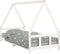 vidaXL - Kinderbedframe - 90x200 - cm - massief - grenenhout - wit