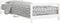 vidaXL - Kinderbedframe - 90x200 - cm - massief - grenenhout - wit