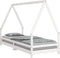 vidaXL - Kinderbedframe - 90x200 - cm - massief - grenenhout - wit