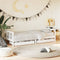 vidaXL - Kinderbedframe - 90x200 - cm - massief - grenenhout - wit