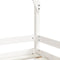 vidaXL - Kinderbedframe - 90x200 - cm - massief - grenenhout - wit