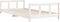 vidaXL - Kinderbedframe - 90x200 - cm - massief - grenenhout - wit