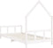 vidaXL - Kinderbedframe - 90x200 - cm - massief - grenenhout - wit