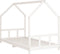 vidaXL - Kinderbedframe - 90x200 - cm - massief - grenenhout - wit