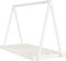 vidaXL - Kinderbedframe - 90x200 - cm - massief - grenenhout - wit