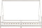 vidaXL - Kinderbedframe - 90x200 - cm - massief - grenenhout - wit