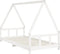 vidaXL - Kinderbedframe - 90x200 - cm - massief - grenenhout - wit