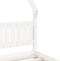 vidaXL - Kinderbedframe - 90x200 - cm - massief - grenenhout - wit
