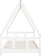 vidaXL - Kinderbedframe - 90x200 - cm - massief - grenenhout - wit