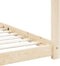 vidaXL - Kinderbedframe - massief - grenenhout - 70x140 - cm