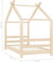vidaXL - Kinderbedframe - massief - grenenhout - 70x140 - cm
