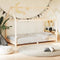 vidaXL - Kinderbedframe - massief - grenenhout - 70x140 - cm