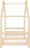 vidaXL - Kinderbedframe - massief - grenenhout - 70x140 - cm