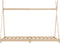 vidaXL - Kinderbedframe - massief - grenenhout - 70x140 - cm