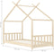 vidaXL - Kinderbedframe - massief - grenenhout - 70x140 - cm