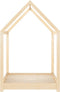 vidaXL - Kinderbedframe - massief - grenenhout - 70x140 - cm