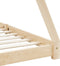 vidaXL - Kinderbedframe - massief - grenenhout - 80x160 - cm