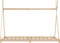 vidaXL - Kinderbedframe - massief - grenenhout - 80x160 - cm