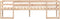 vidaXL - Kinderbedframe - massief - grenenhout - 80x200 - cm
