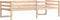 vidaXL - Kinderbedframe - massief - grenenhout - 80x200 - cm