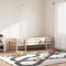 vidaXL - Kinderbedframe - massief - grenenhout - 90x200 - cm