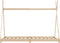vidaXL - Kinderbedframe - massief - grenenhout - 90x200 - cm