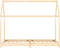 vidaXL - Kinderbedframe - massief - grenenhout - 90x200 - cm