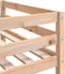 vidaXL - Kinderbedframe - massief - grenenhout - 90x200 - cm