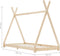 vidaXL - Kinderbedframe - massief - grenenhout - 90x200 - cm