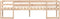 vidaXL - Kinderbedframe - massief - grenenhout - 90x200 - cm