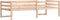 vidaXL - Kinderbedframe - massief - grenenhout - 90x200 - cm