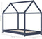vidaXL - Kinderbedframe - massief - grenenhout - grijs - 70x140 - cm