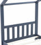 vidaXL - Kinderbedframe - massief - grenenhout - grijs - 70x140 - cm
