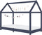 vidaXL - Kinderbedframe - massief - grenenhout - grijs - 70x140 - cm