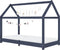 vidaXL - Kinderbedframe - massief - grenenhout - grijs - 80x160 - cm