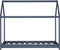 vidaXL - Kinderbedframe - massief - grenenhout - grijs - 80x160 - cm